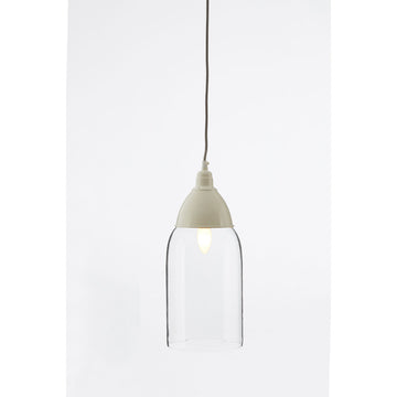 18cm Dia White Oslo  Pendant Light