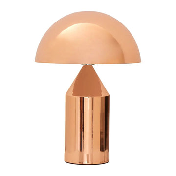 Konor Copper Finish Mushroom Table Lamp