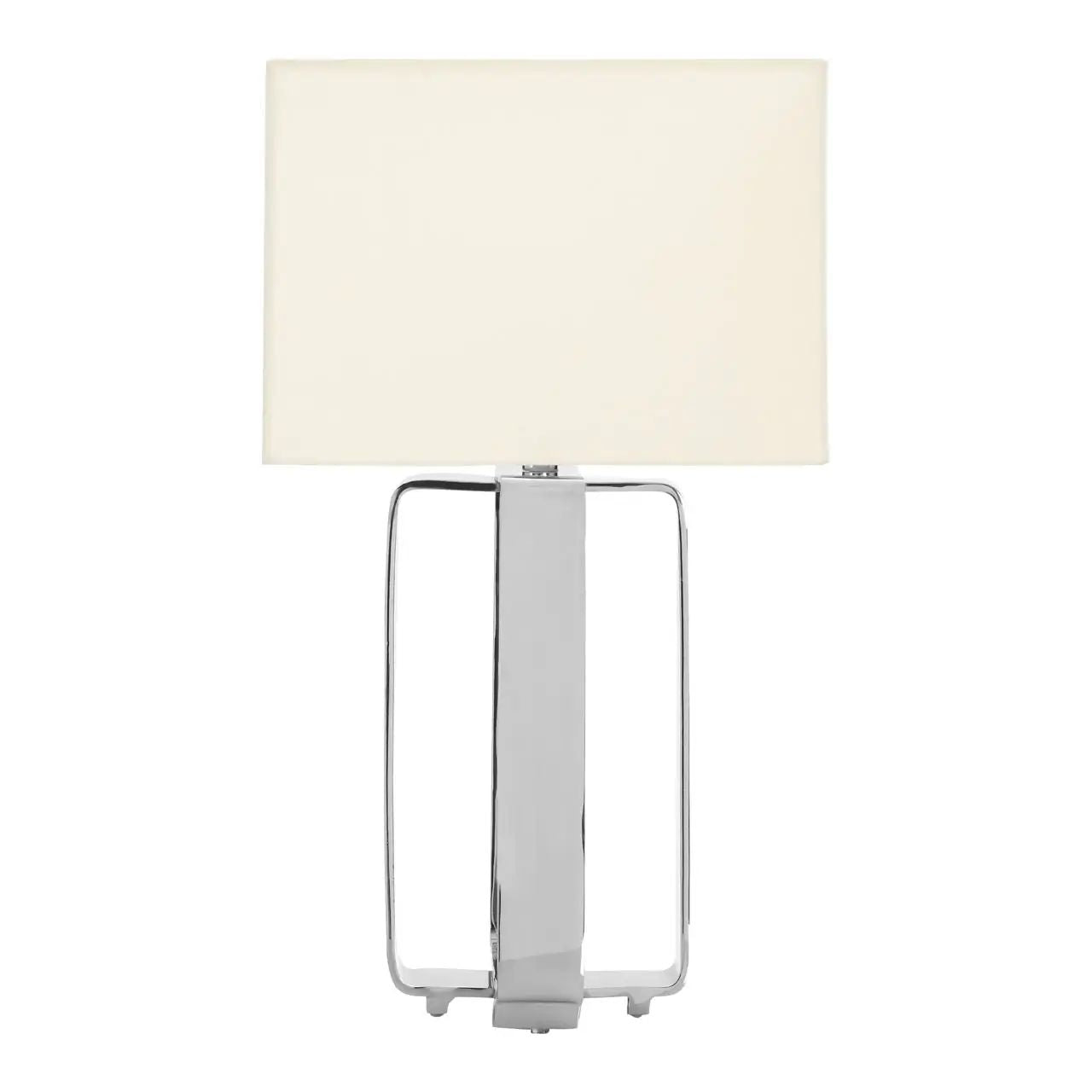 Hargen Silver Aluminium Table Lamp