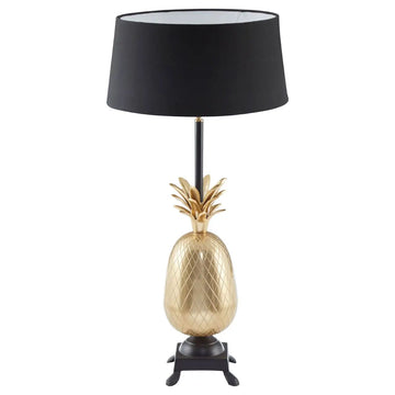 Bohemian Gold Pineapple Table Lamp