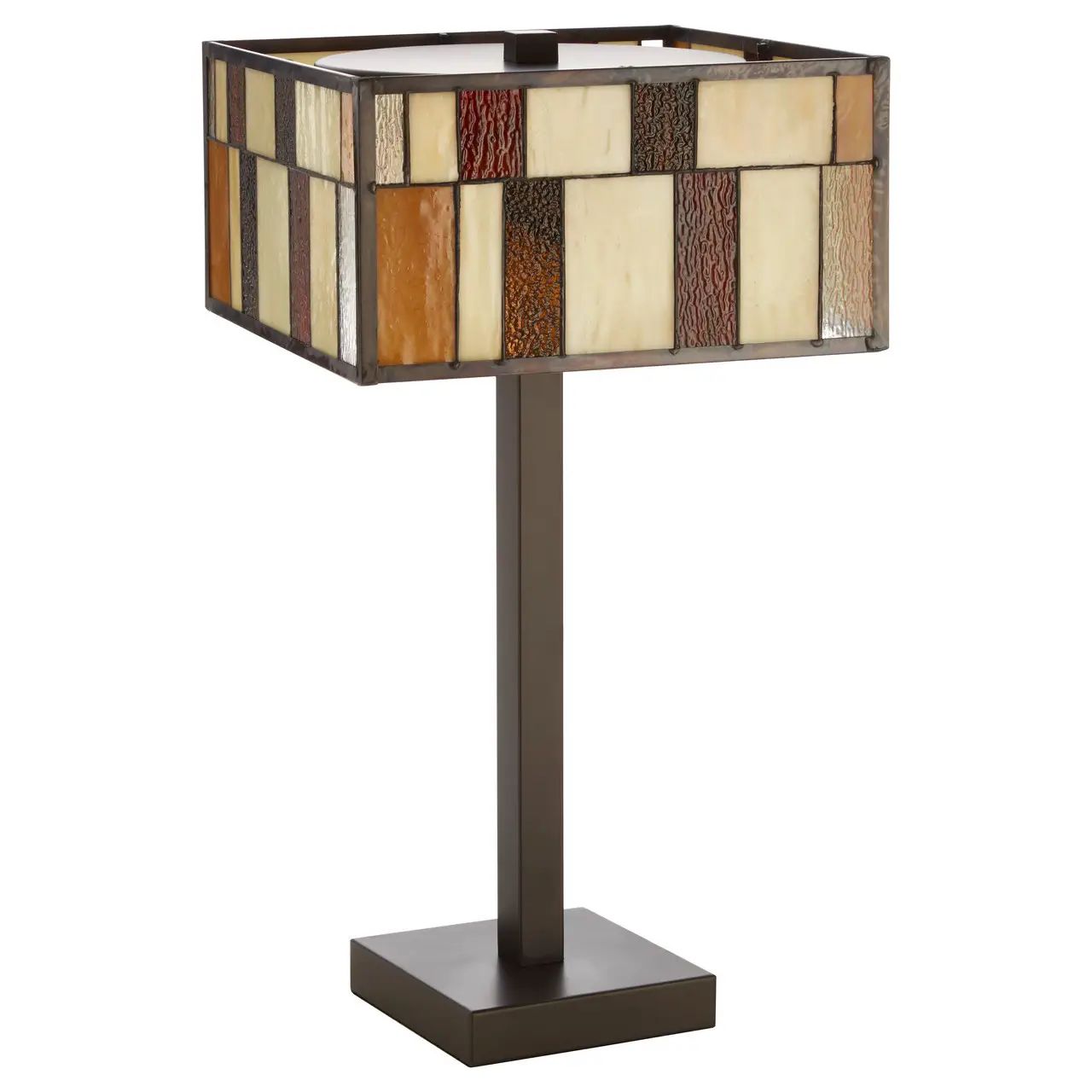 Walden Square Bronze Table Lamp