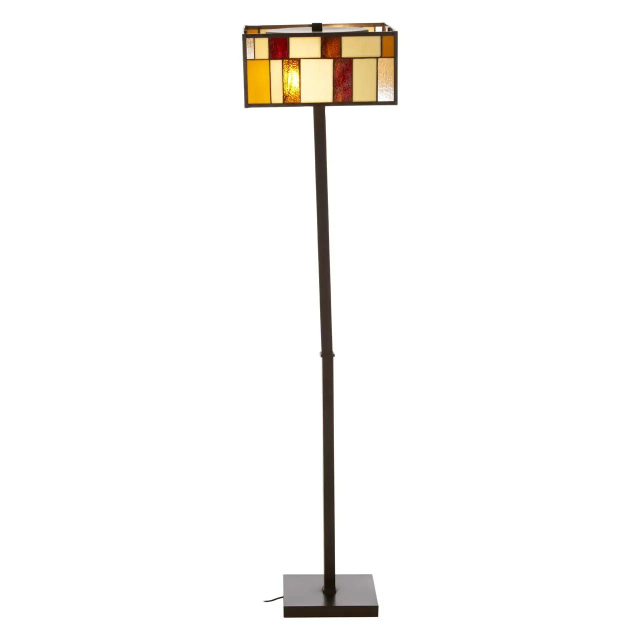 Walden Square Bronze Floor Lamp