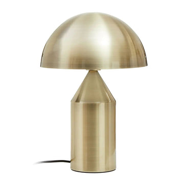 Konor Gold Finish Mushroom Table Lamp