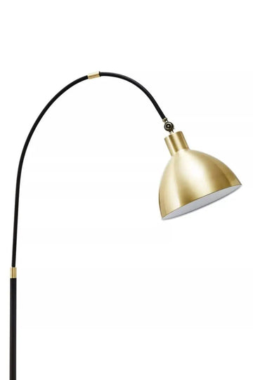 Lawton Black & Gold Floor Lamp