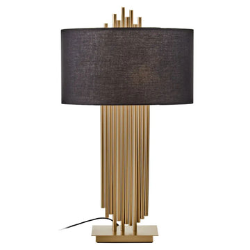 Empiro Gold Iron Pipes Table Lamp