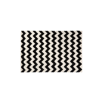 Bosin Small Black & White South Beach Rug