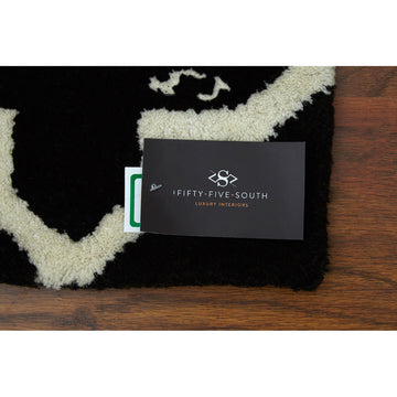Bosin Townhouse Black & White Rug