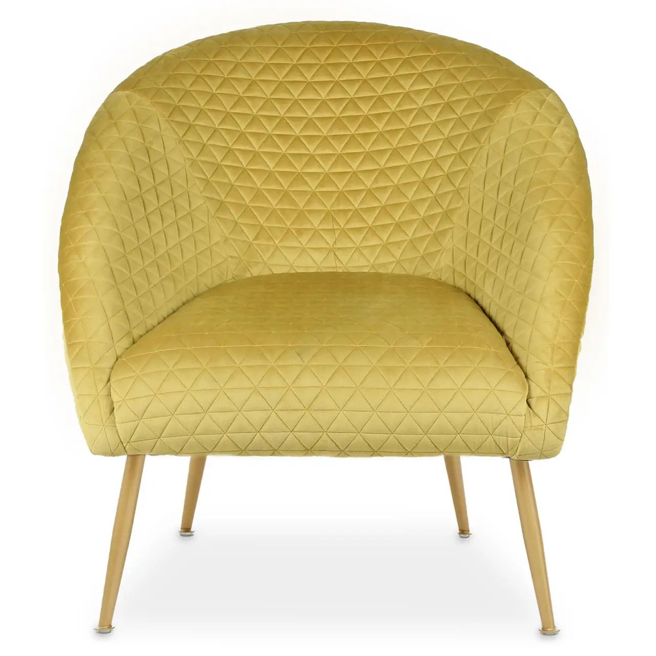 Rania Gold Velvet Occasional Chair