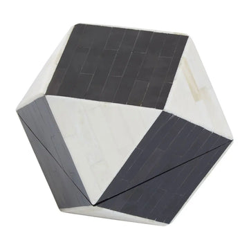 Donaro Small Monochrome Finish Trinket Box