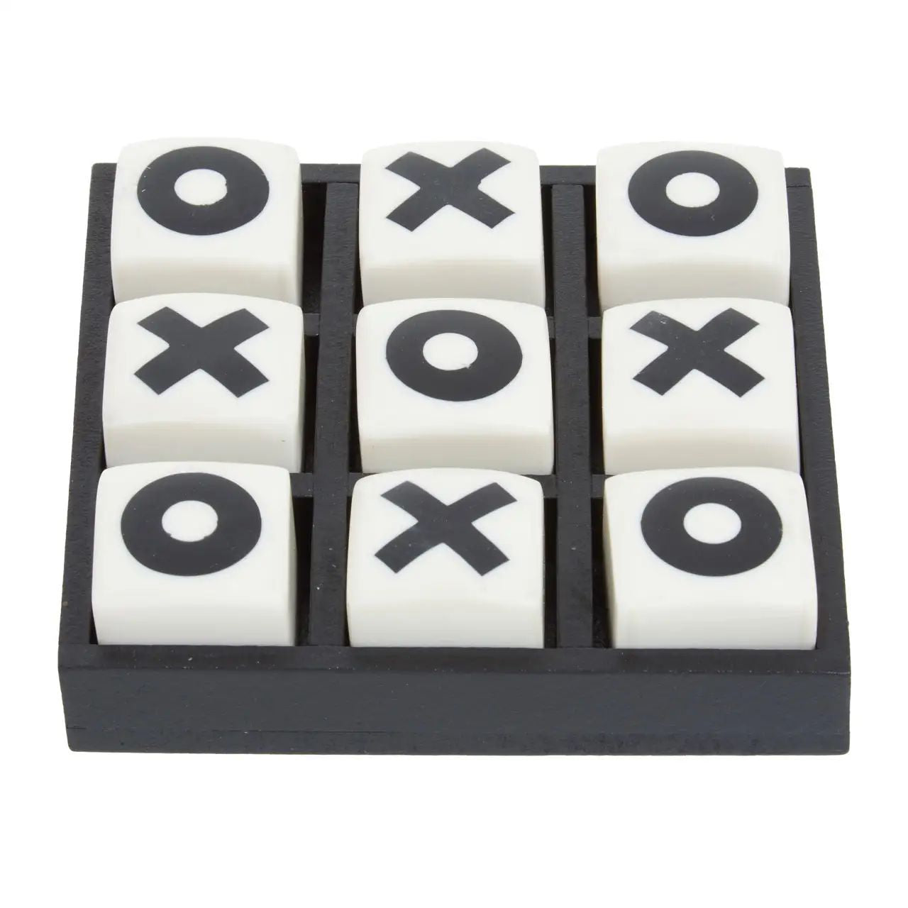 Winston Games Extra Small White & Black Noughts & Crosses