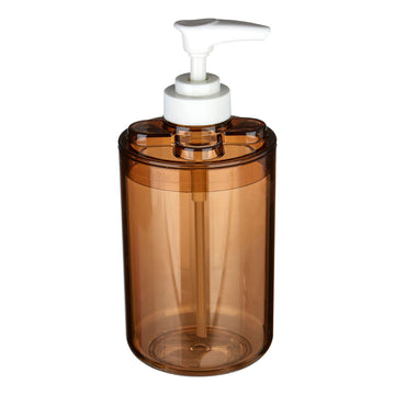 Brown Plastic Lotion Pump Liquid Soap Dispenser
