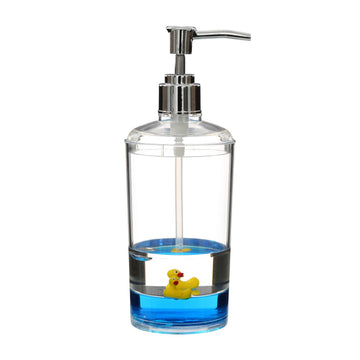 2-pc Soap Dispenser & Soap Dish with Floating Ducks