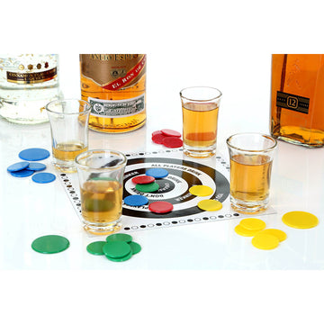 Tiddly Drinks Shot Glass Party Spinner Challenge