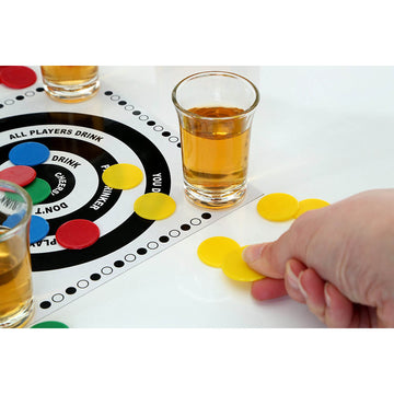 Tiddly Drinks Shot Glass Party Spinner Challenge