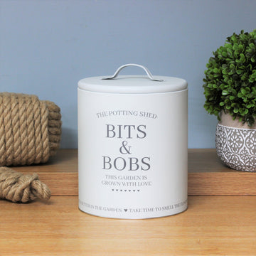 Large White Potting Shed Bits & Bobs Garden Organizer