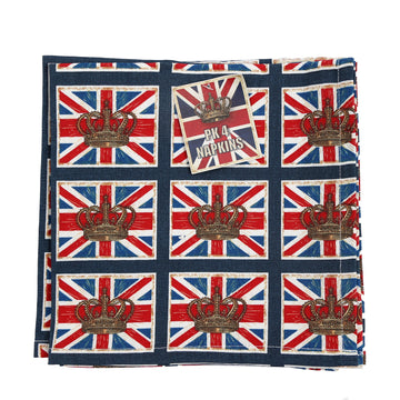 Union Jack British Flag Pack of 4 Table Napkins