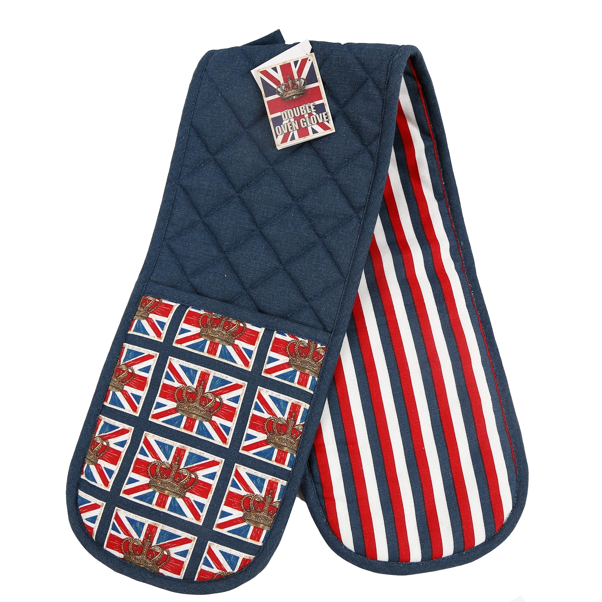 Union Jack British Flag Double Oven Glove