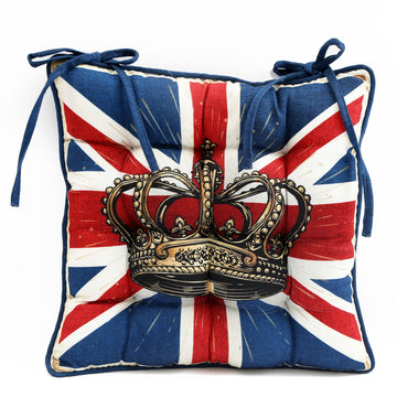 Union Jack British Flag Seat Pad Cushion