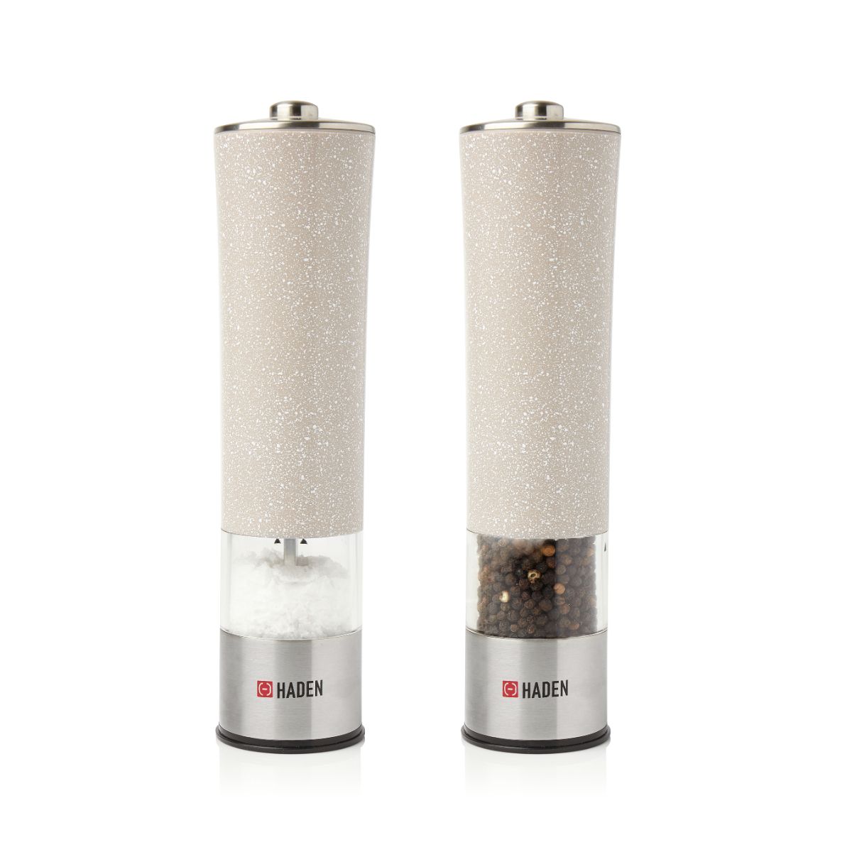 Haden Speckle Putty Electronic Salt And Pepper Mill Set