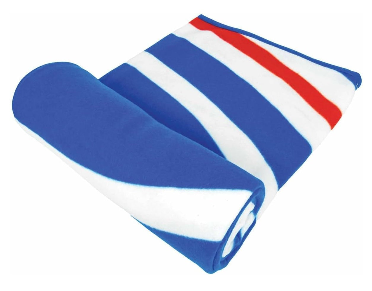 Rangers Football Club RFC Fleece Blanket Throw, 120x150cm - Blue