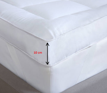 10cm 4" Inch Mattress Topper Double Bed Size