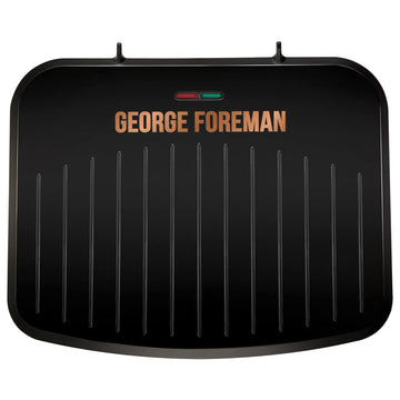 George Foreman 1630W Black Medium Electric Fit Grill