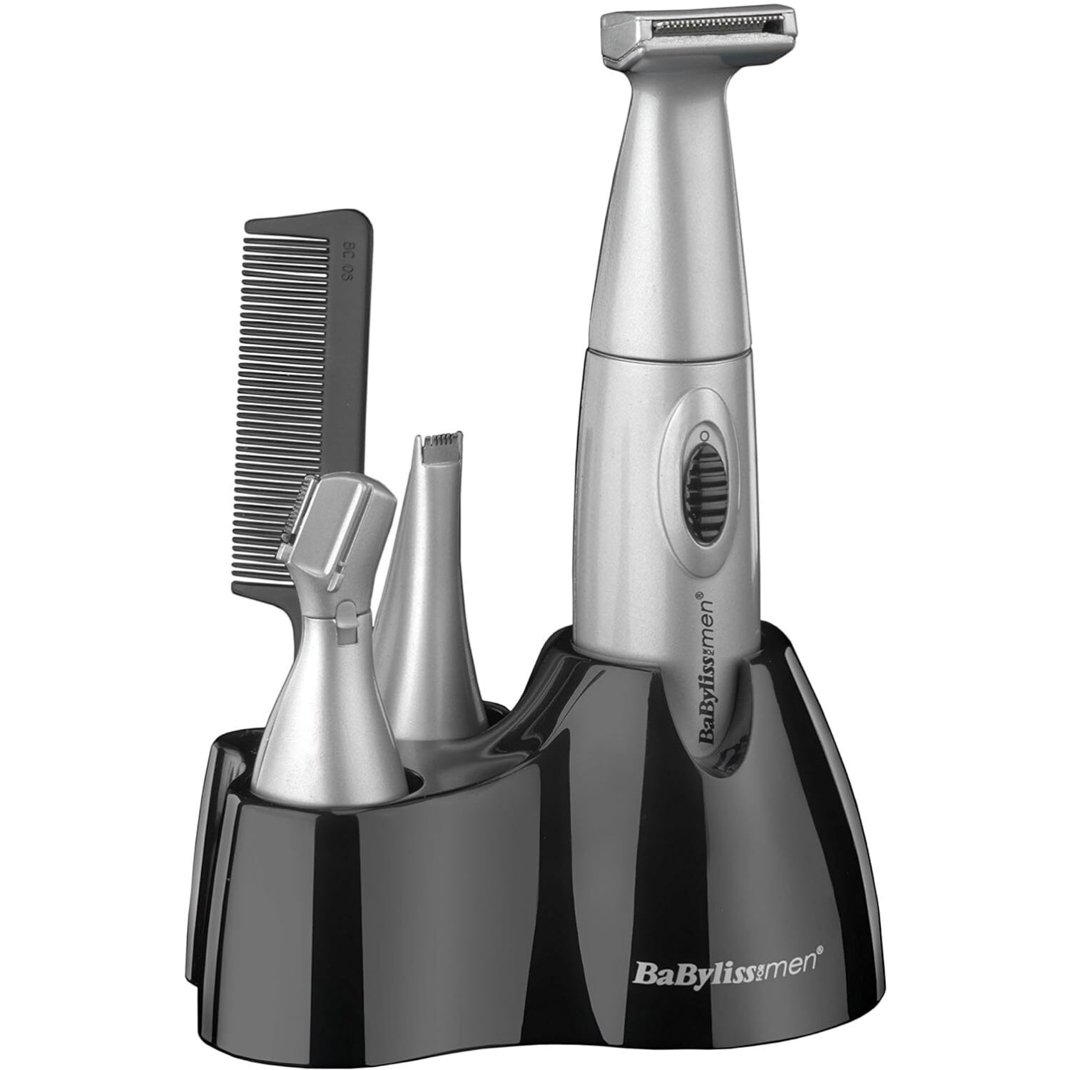 Babyliss 6 in 1 Stainless Steel Cordless Grooming Kit For Men