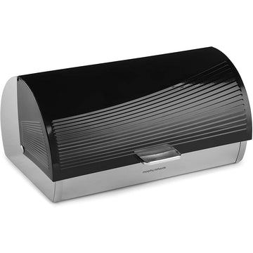 Black Dune Roll Top Bread Bin