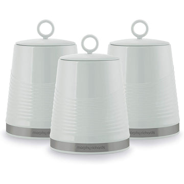 Dune Set of 3 Sage Green Canisters