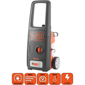 Black & Decker 1500W 120 Bar PSI Pressure Washer