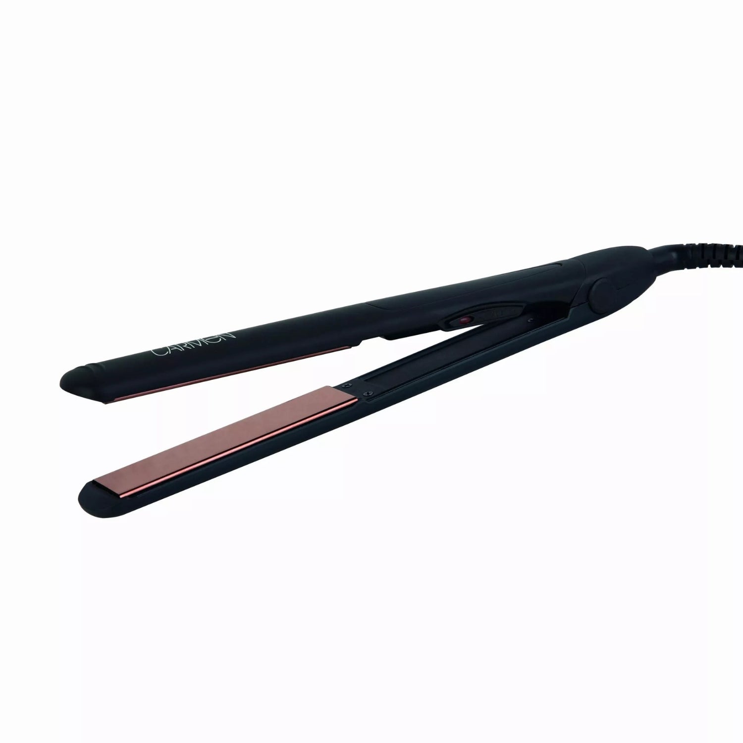 Carmen Noir Black Ceramic Plates Hair Straightener