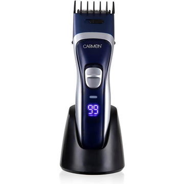 Carmen Men's Midnight Blue Cordless Hair & Beard Trimmer