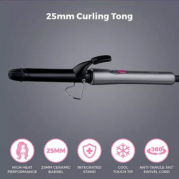 Carmen 25mm Curling Tong