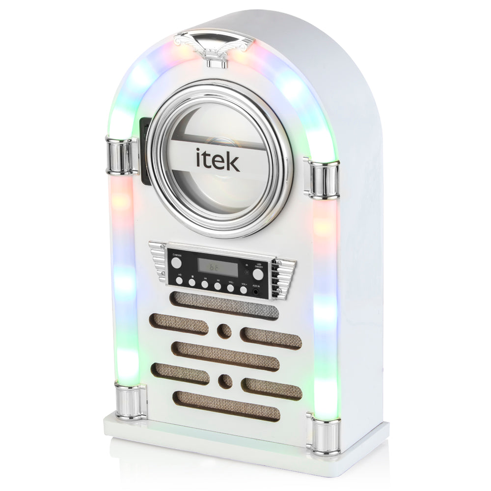 Itek Freedom White Multifunction Bluetooth Jukebox