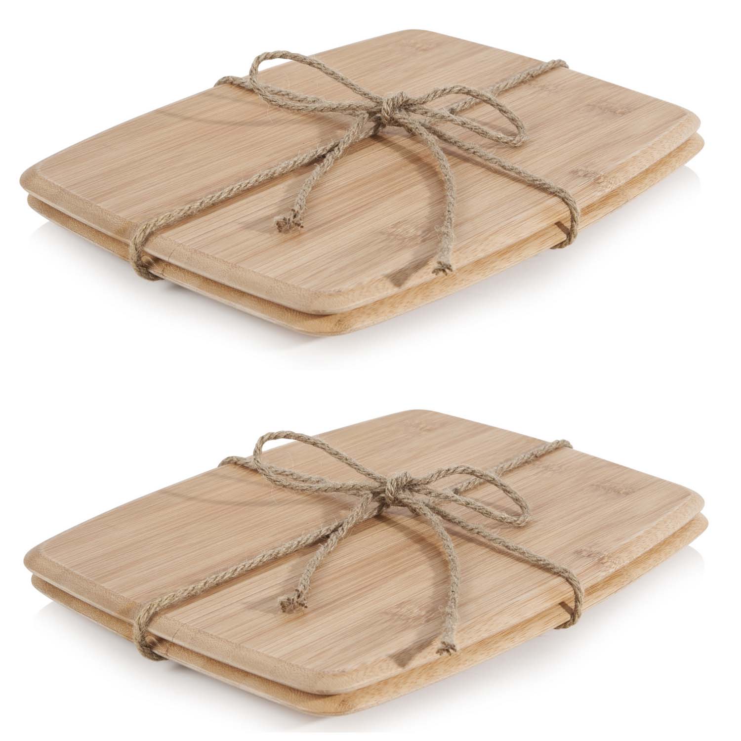 Natural Life 4Pcs Bamboo Serving Placemats