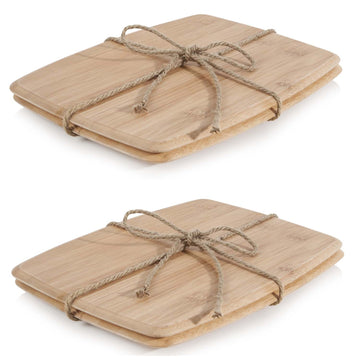 Natural Life 4Pcs Bamboo Serving Placemats