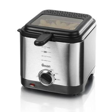 Swan 1.5 Litre Stainless Steel Electric Fryer