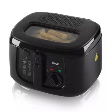 Swan 1800W 2.5L Black Air Fryer