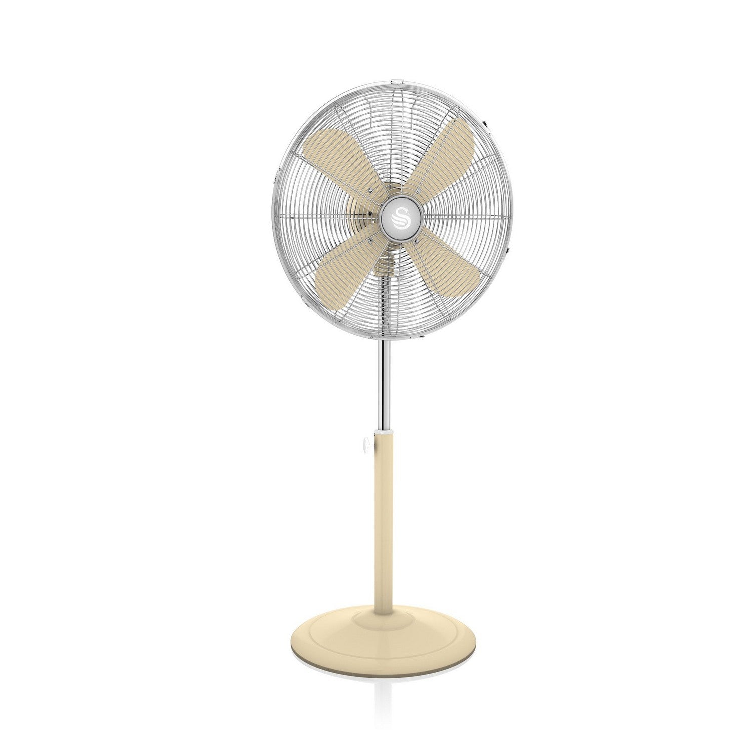 Swan Retro 16 Inch Cream Stand Fan