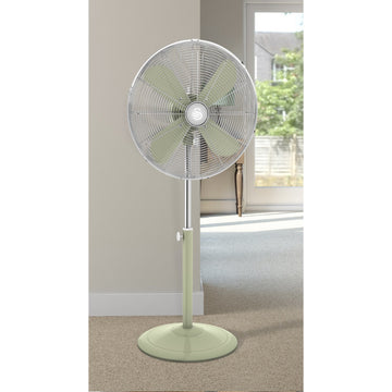 Swan Retro 16 Inch Green Stand Fan