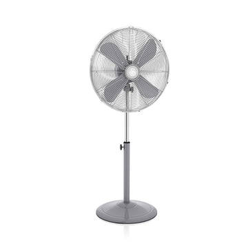 Swan Retro 16 Inch Grey Stand Fan