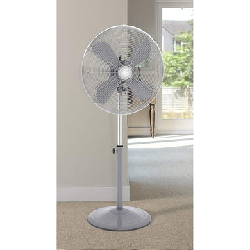 Swan Retro 16 Inch Grey Stand Fan