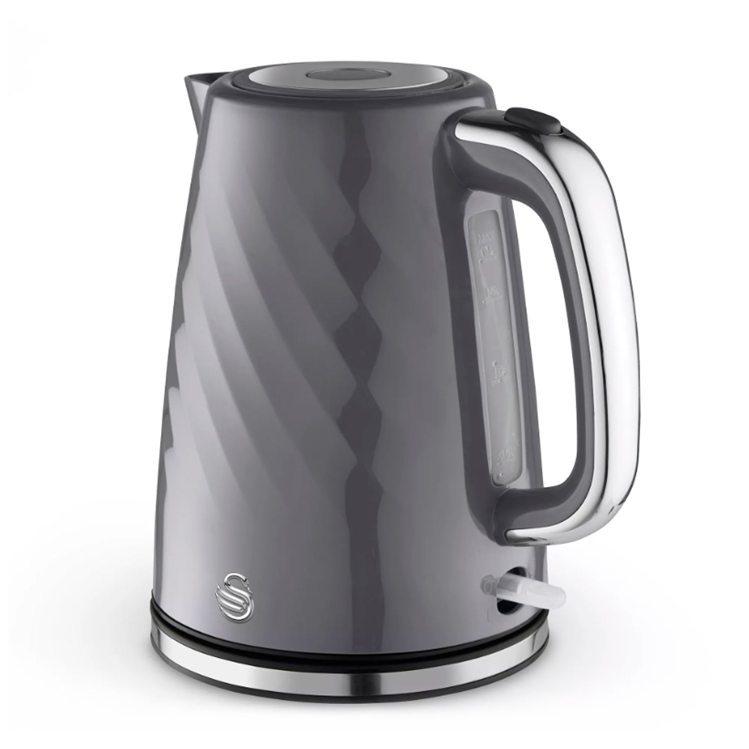 Swan Windsor Rapid Boil 1.7L Grey Electric Kettle