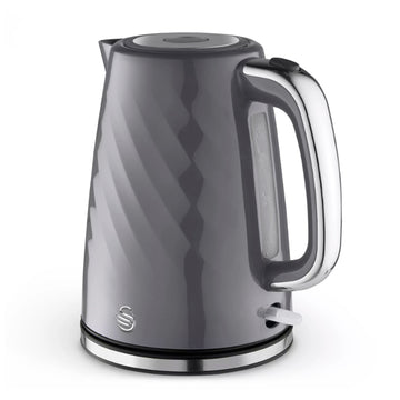 Swan Windsor Rapid Boil 1.7L Grey Electric Kettle