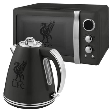 Swan Official Liverpool FC Black 1.5L Electric Kettle & 20L Microwave