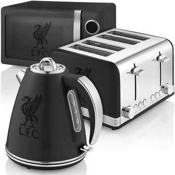 Swan Liverpool Football Club Black 1.5L Electric Kettle