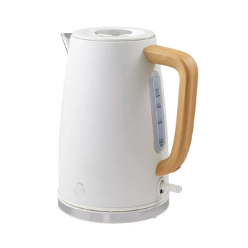 Swan Fjord 1.7L White Matt Stainless Steel 3000W  Jug Kettle