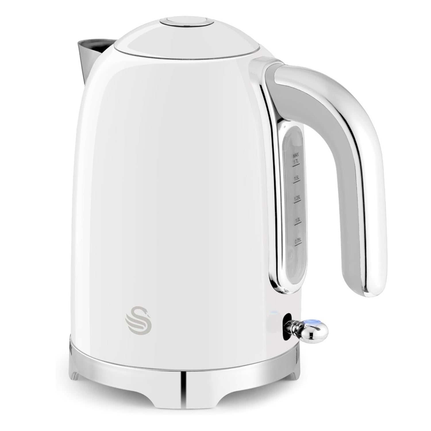 Swan Solace 3000W 1.7L Stainless Steel Jug White