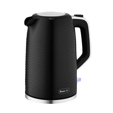 Swan Wave 1.7L Black Cordless Kettle