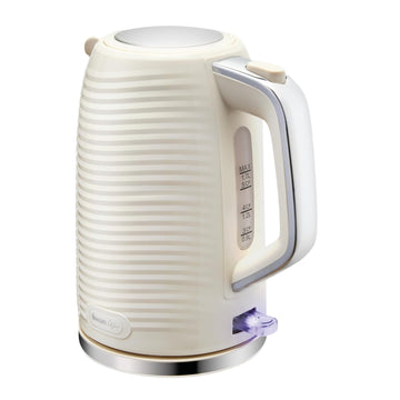 Swan Wave 1.7L Textured Cream Cordless Kettle